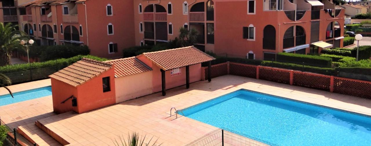 Appartement Charmant A Canet En Roussillon 36 M² Piscine Partagee Exterior foto